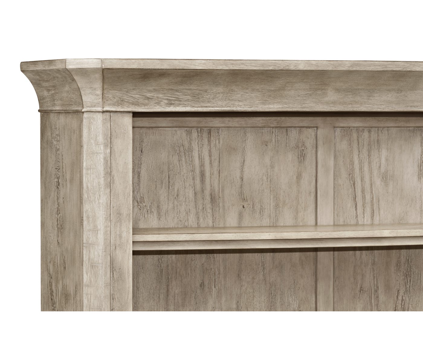 Rustic Grey China Cabinet