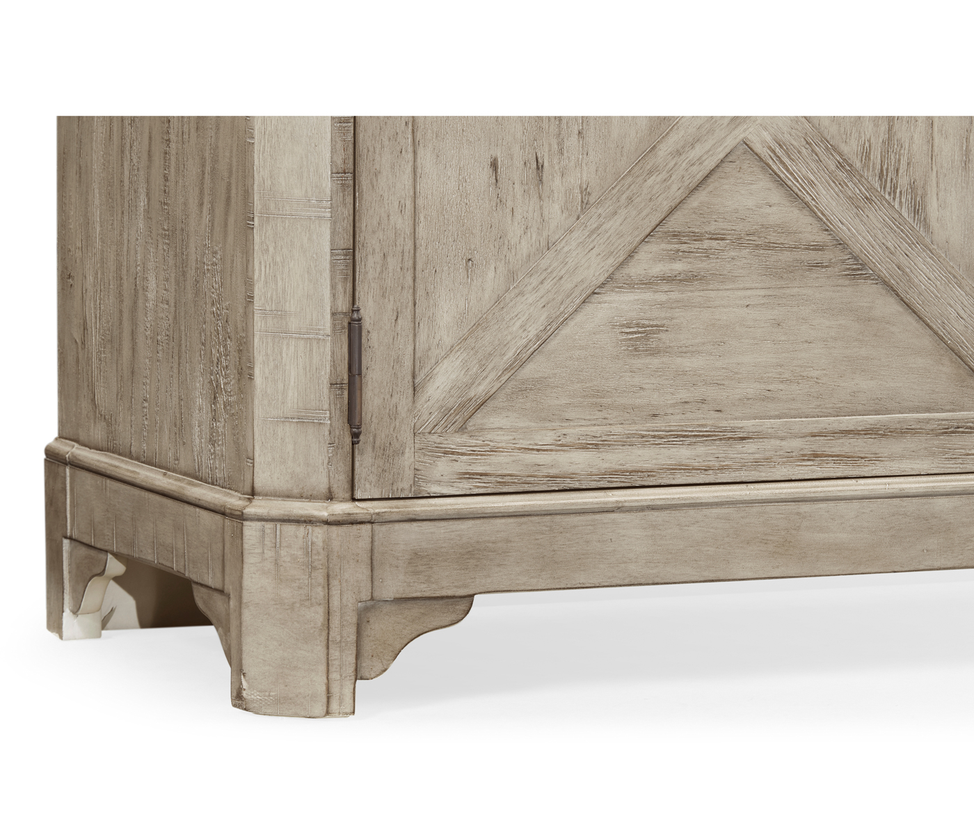 Rustic Grey China Cabinet