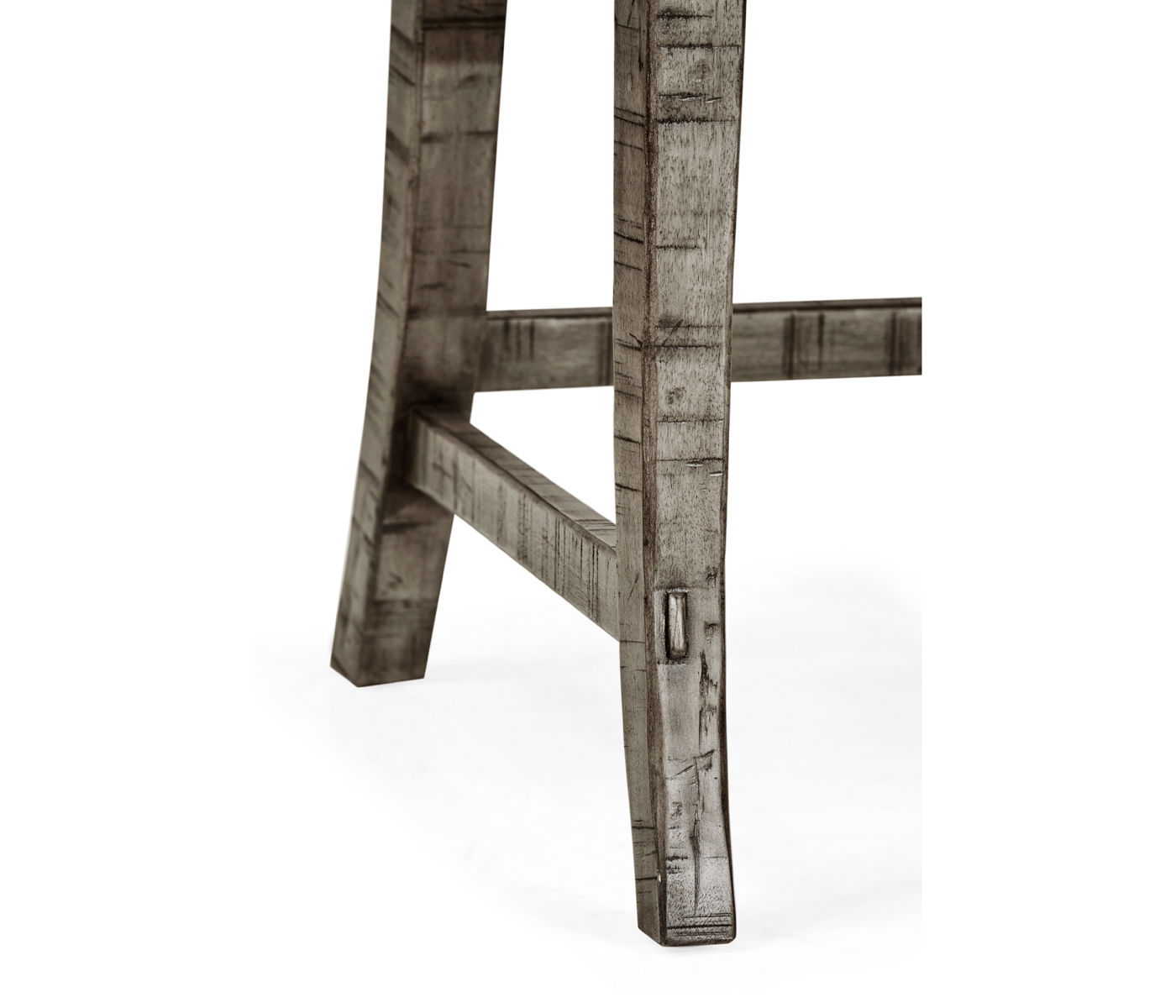 Casual Planked Dining Arm Chair