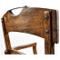 Casual Planked Dining Arm Chair