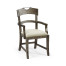 Casual Planked Dining Arm Chair