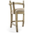 Casual Planked Dining Arm Chair