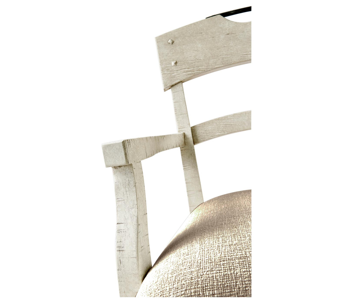 Casual Planked Dining Arm Chair