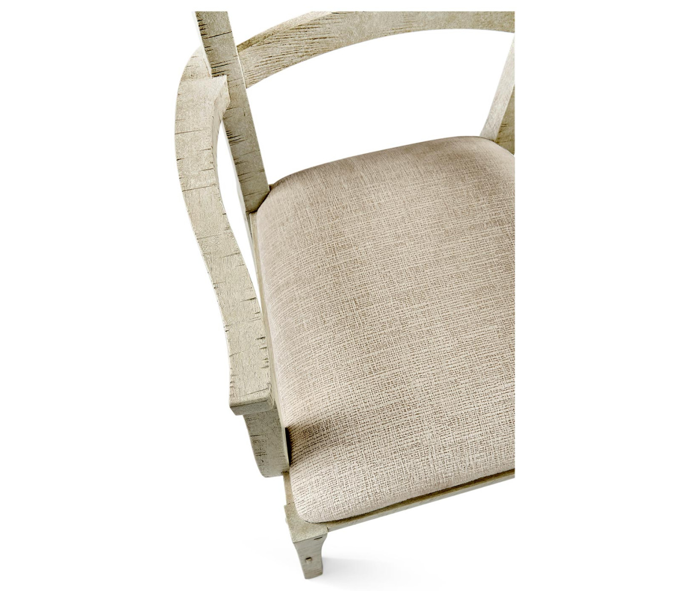 Casual Planked Dining Arm Chair