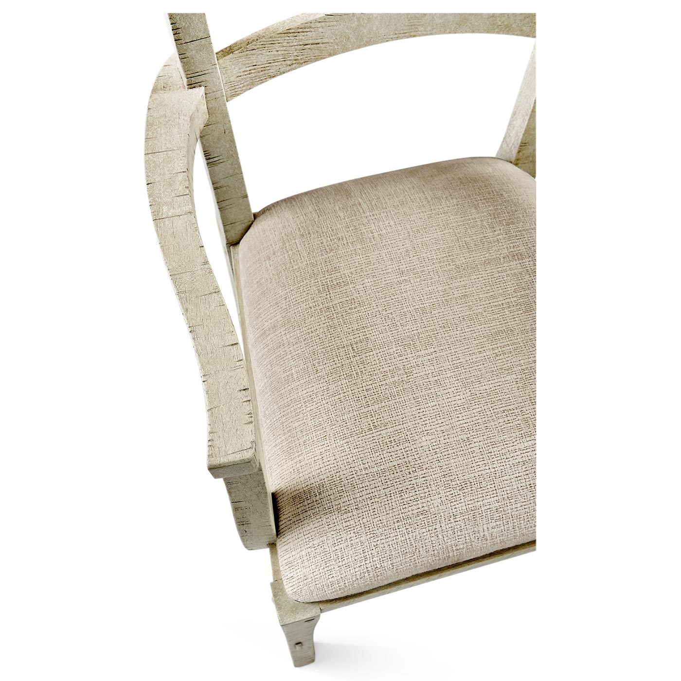 Casual Planked Dining Arm Chair