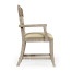 Casual Planked Dining Arm Chair