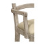 Casual Planked Dining Arm Chair