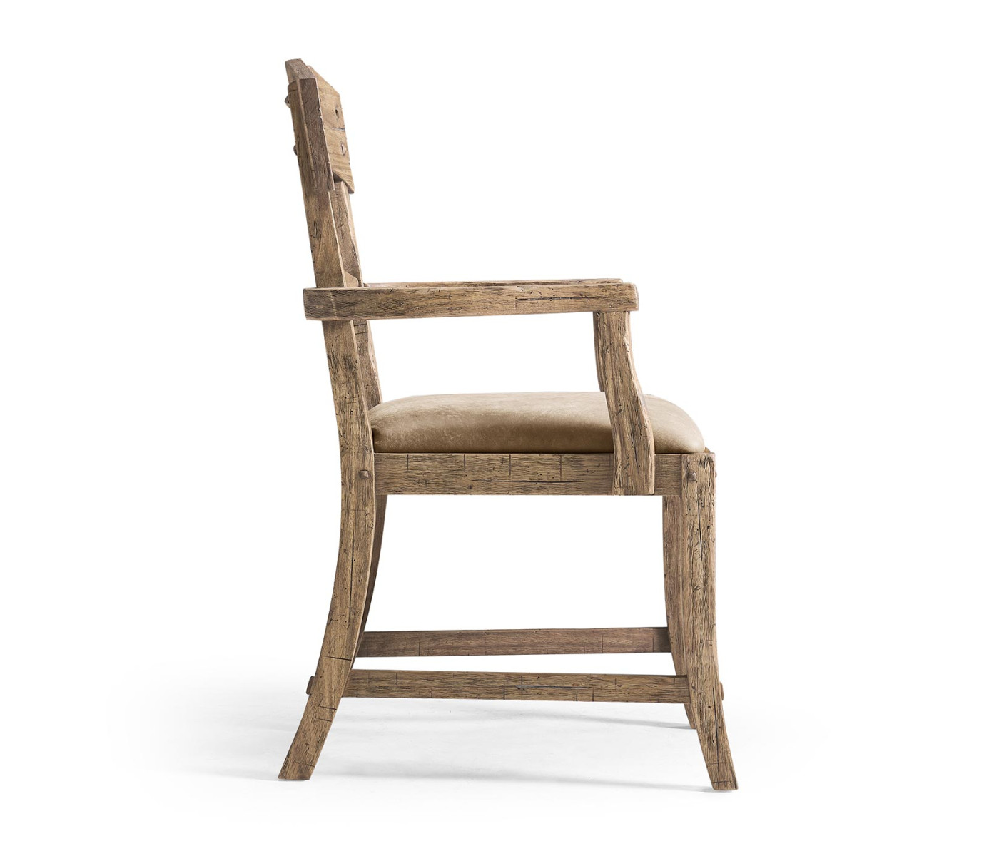 Stone Ridge Leather Dining Arm Chair