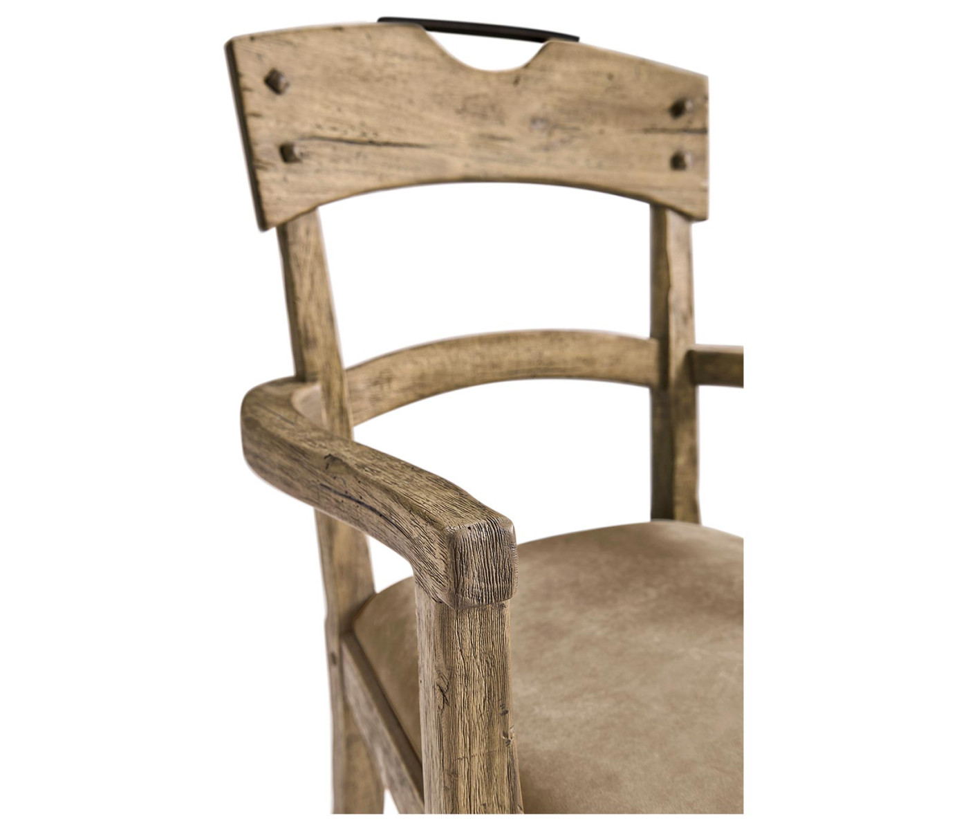 Stone Ridge Leather Dining Arm Chair