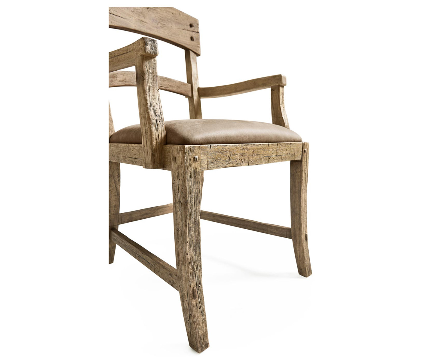 Stone Ridge Leather Dining Arm Chair
