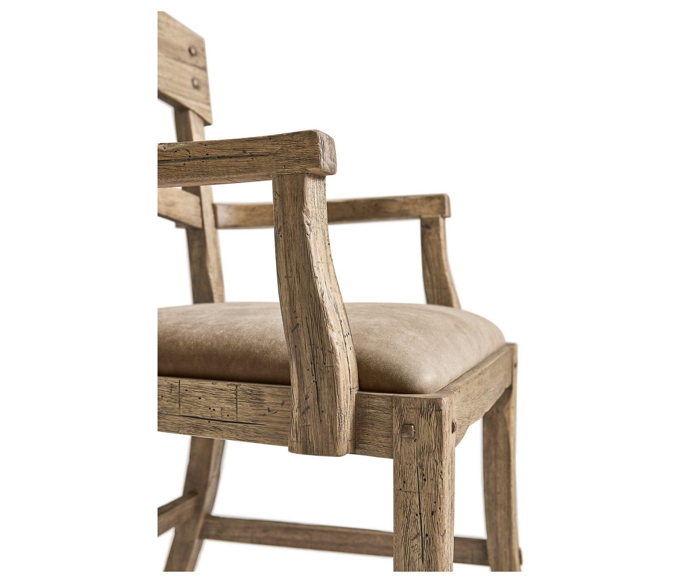 Stone Ridge Leather Dining Arm Chair