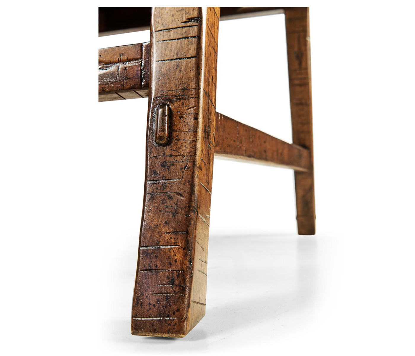 Casual Planked Dining Side Chair