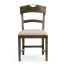 Casual Planked Dining Side Chair