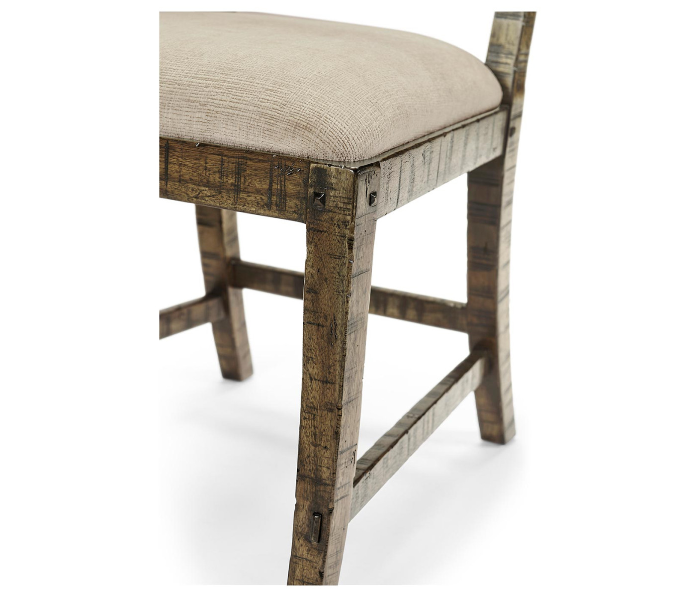 Casual Planked Dining Side Chair