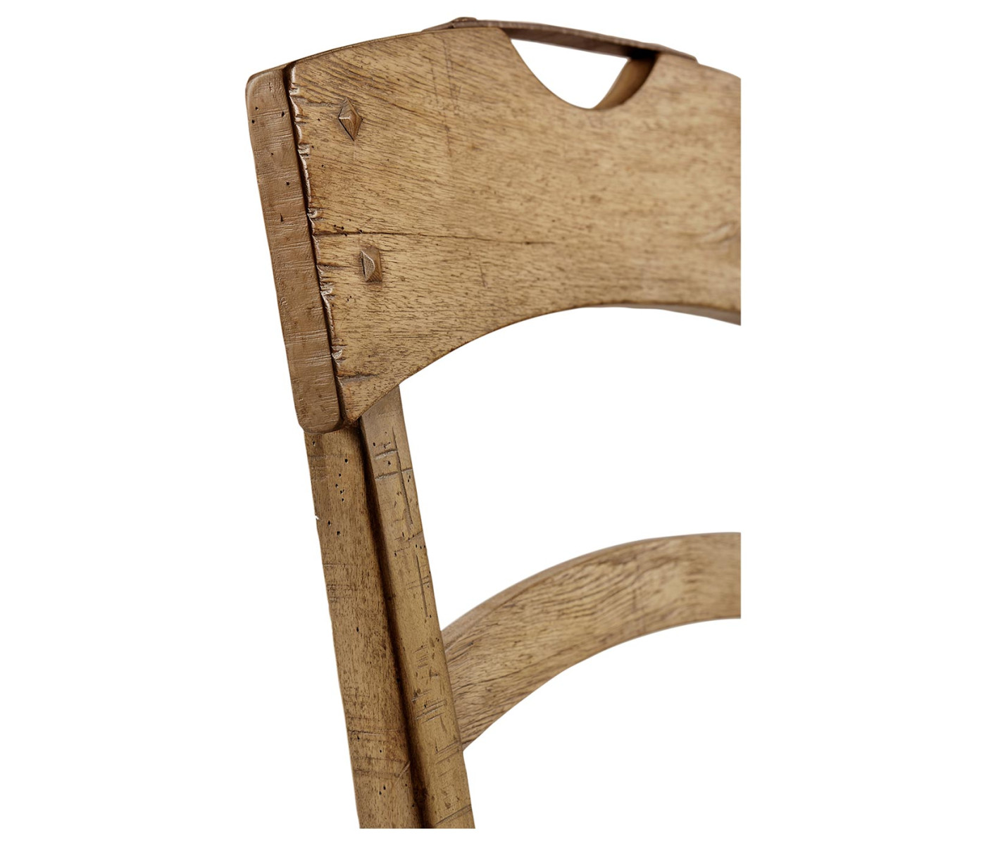 Casual Planked Dining Side Chair
