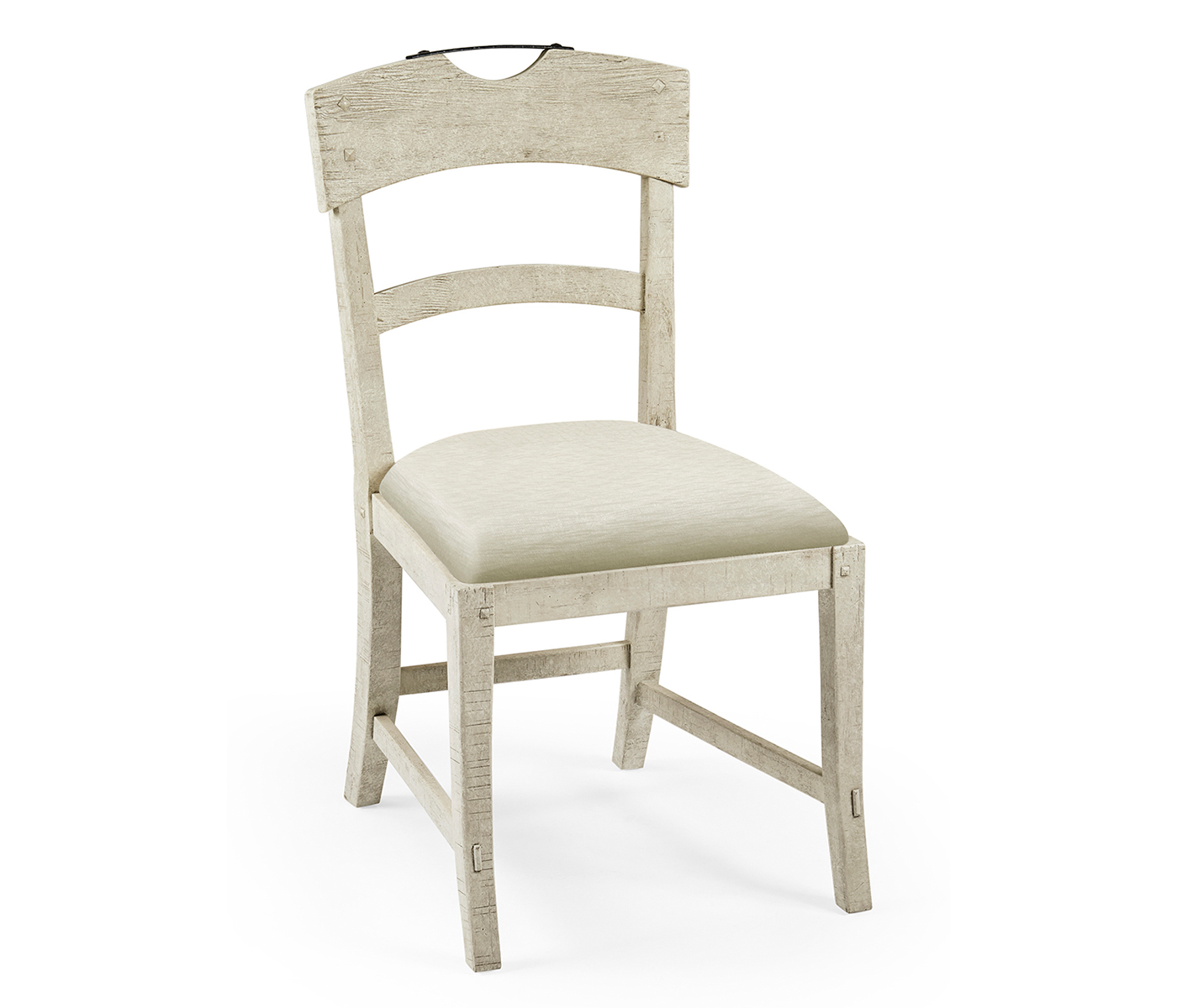 Casual Planked Dining Side Chair