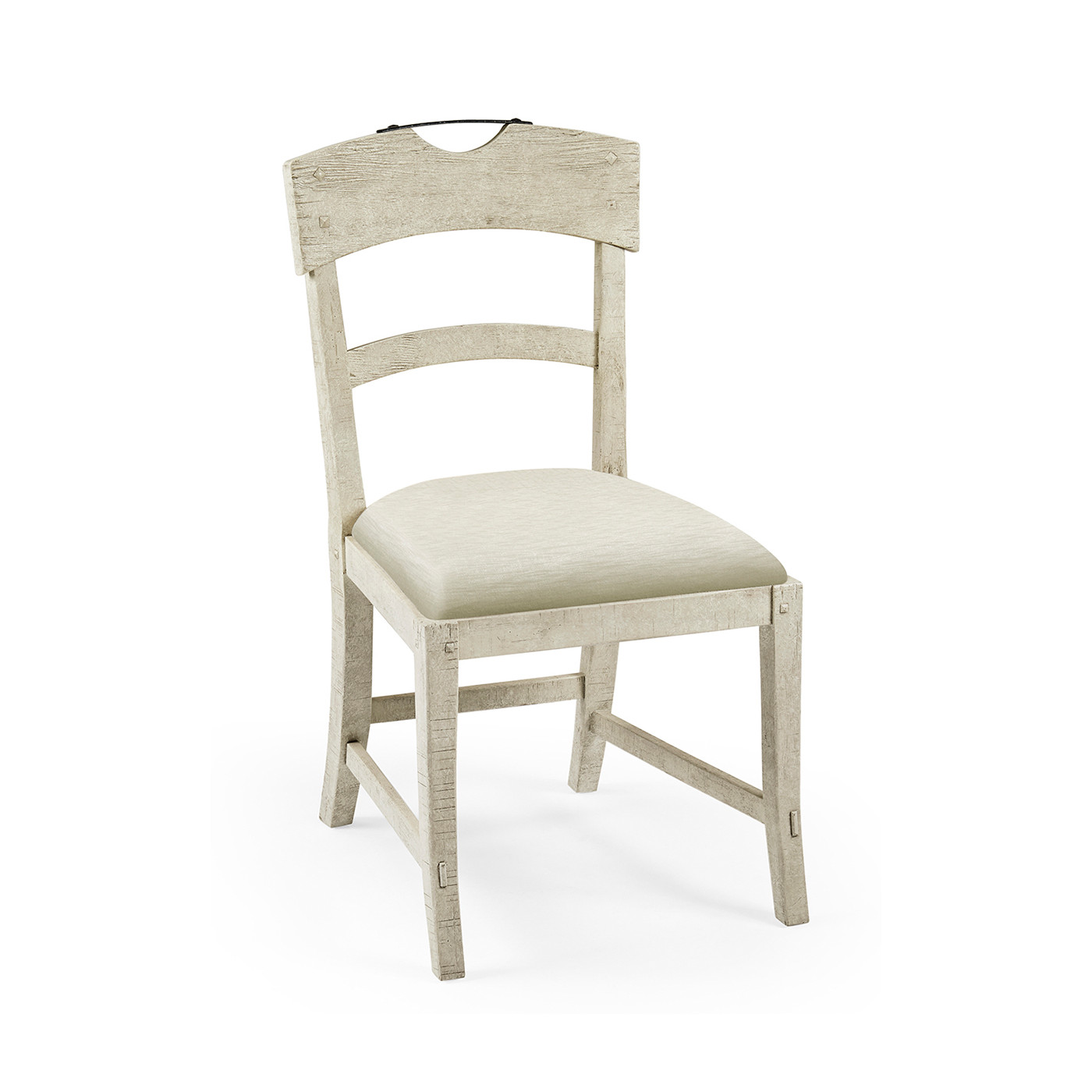 Casual Planked Dining Side Chair