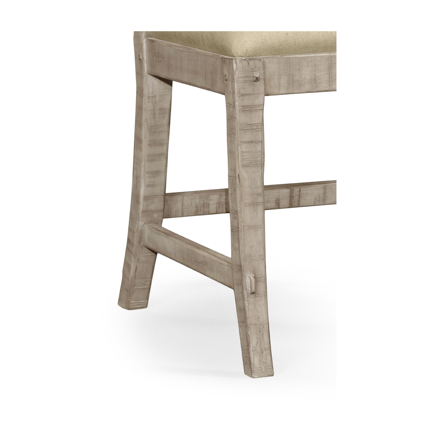 Casual Planked Dining Side Chair
