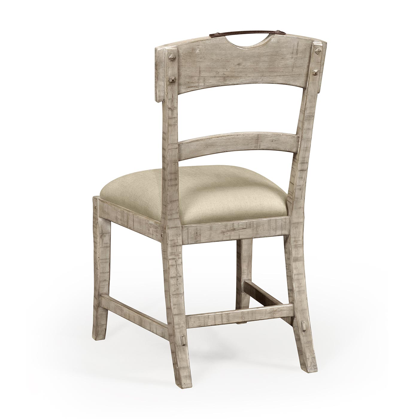 Casual Planked Dining Side Chair