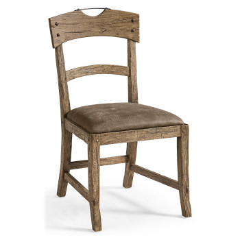 Stone Ridge Leather Dining Side Chair