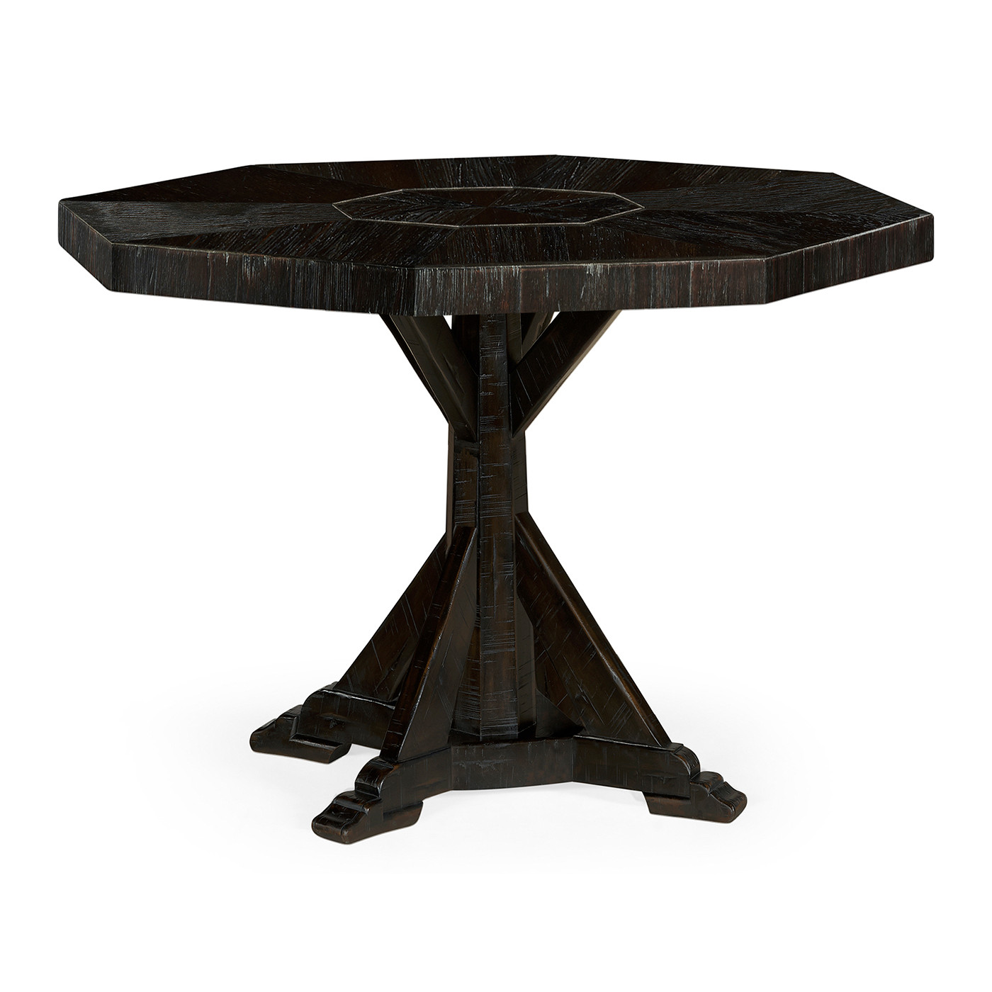 Octagonal Dark Ale Centre Table