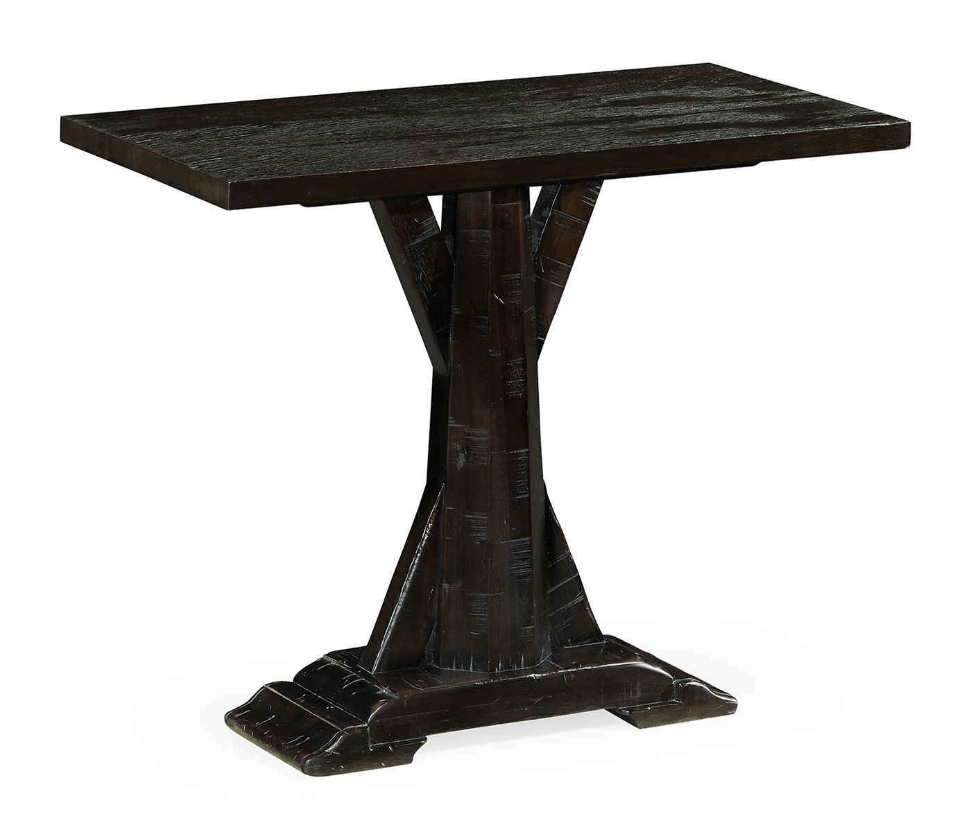 Dark Ale Rectangular Side Table