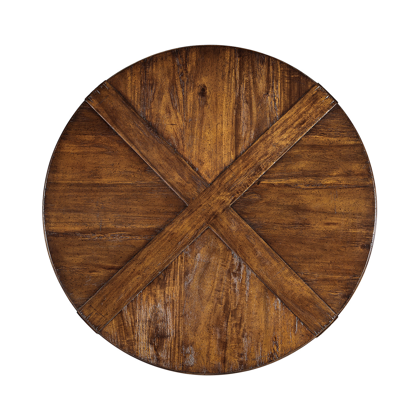 Country Walnut Circular Dining Table 48