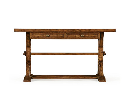 Country Walnut Serving Table