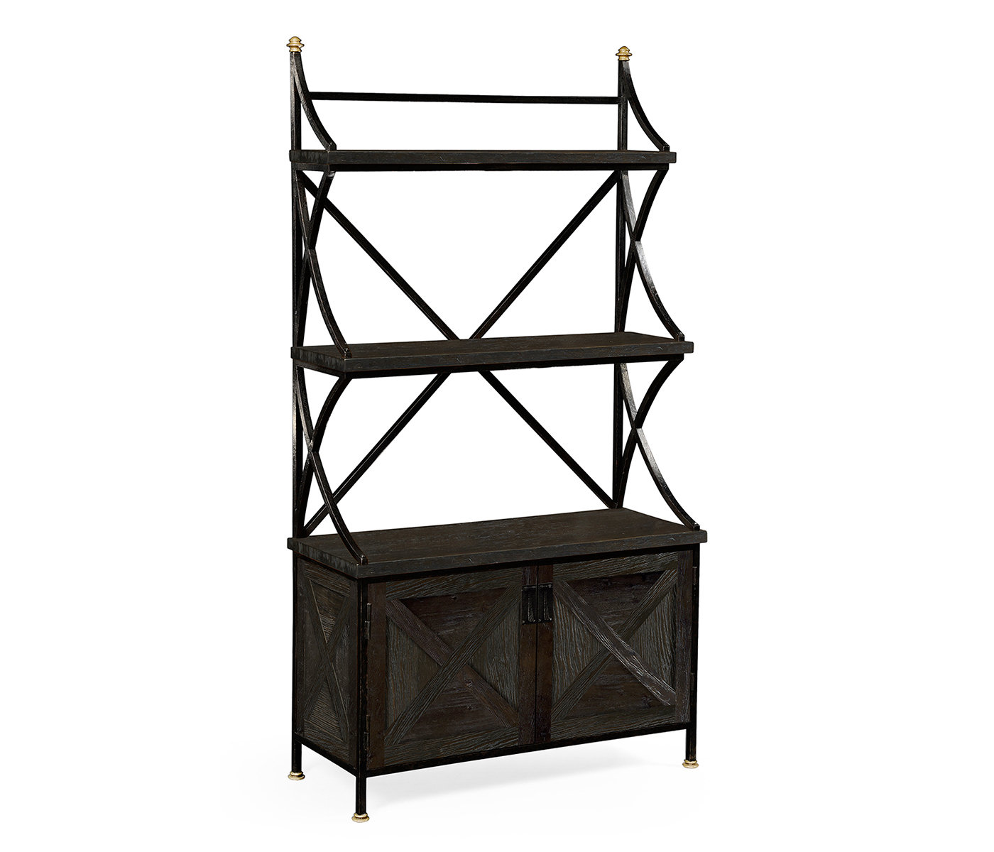 Dark Ale Baker's Rack Étagère