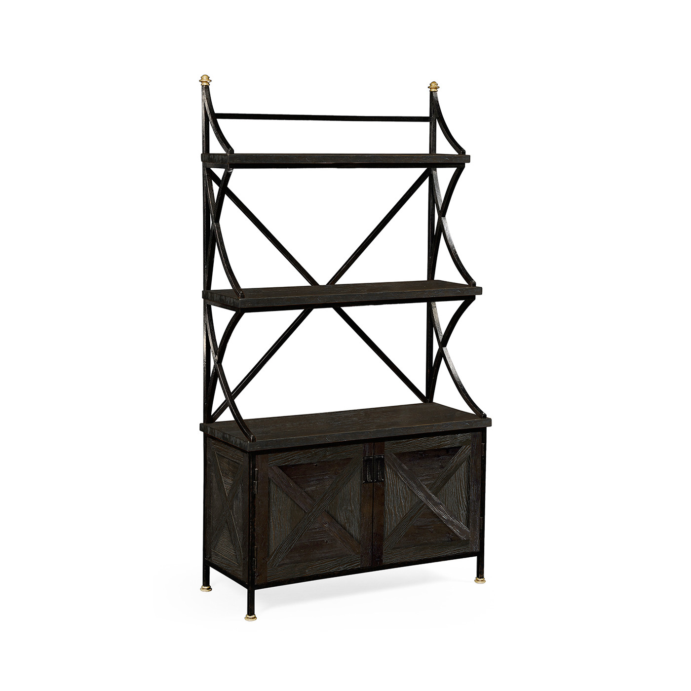 Dark Ale Baker's Rack Étagère