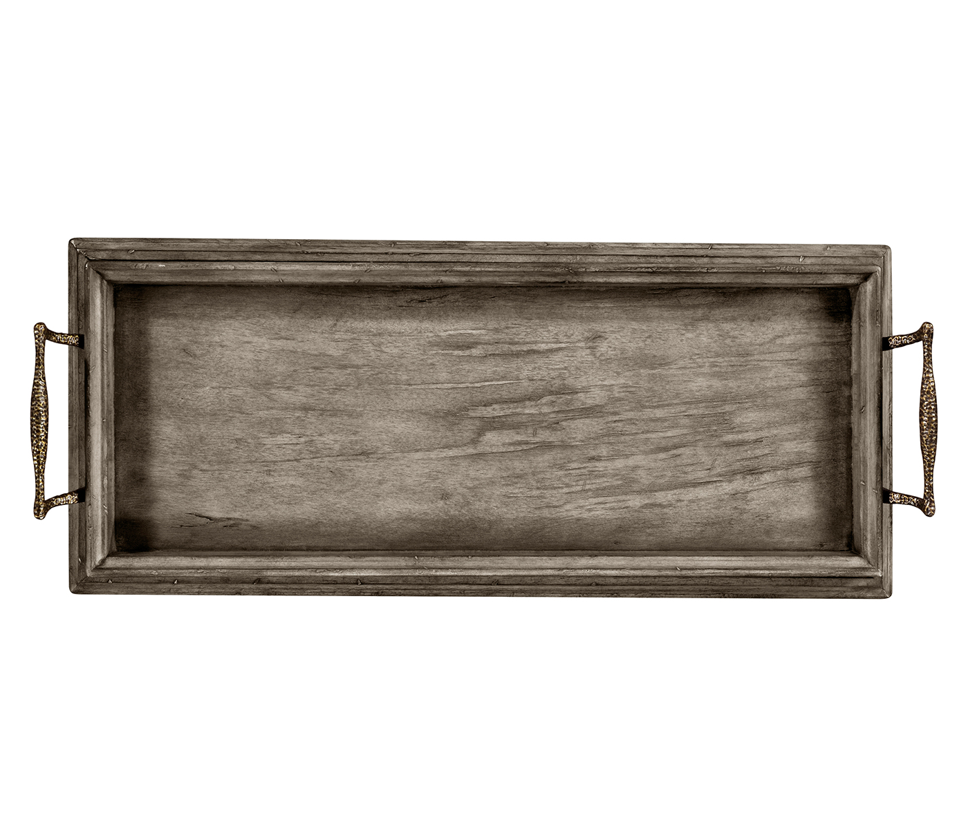 Four-Tier Wine Shelf in Antique Dark Grey