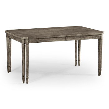 Casual Rectangular Dining Table in Antique Dark Grey 60