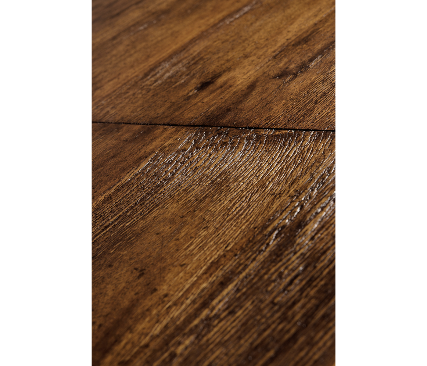 Casual Rectangular Dining Table in Country Walnut