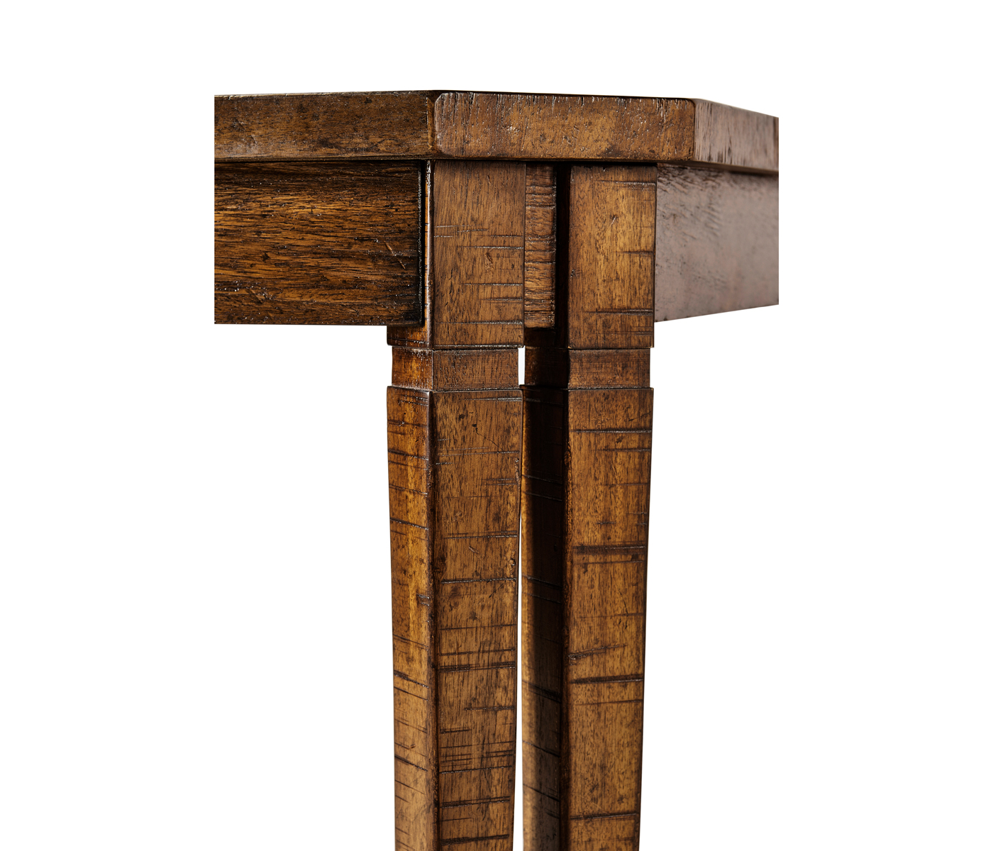 Casual Rectangular Dining Table in Country Walnut