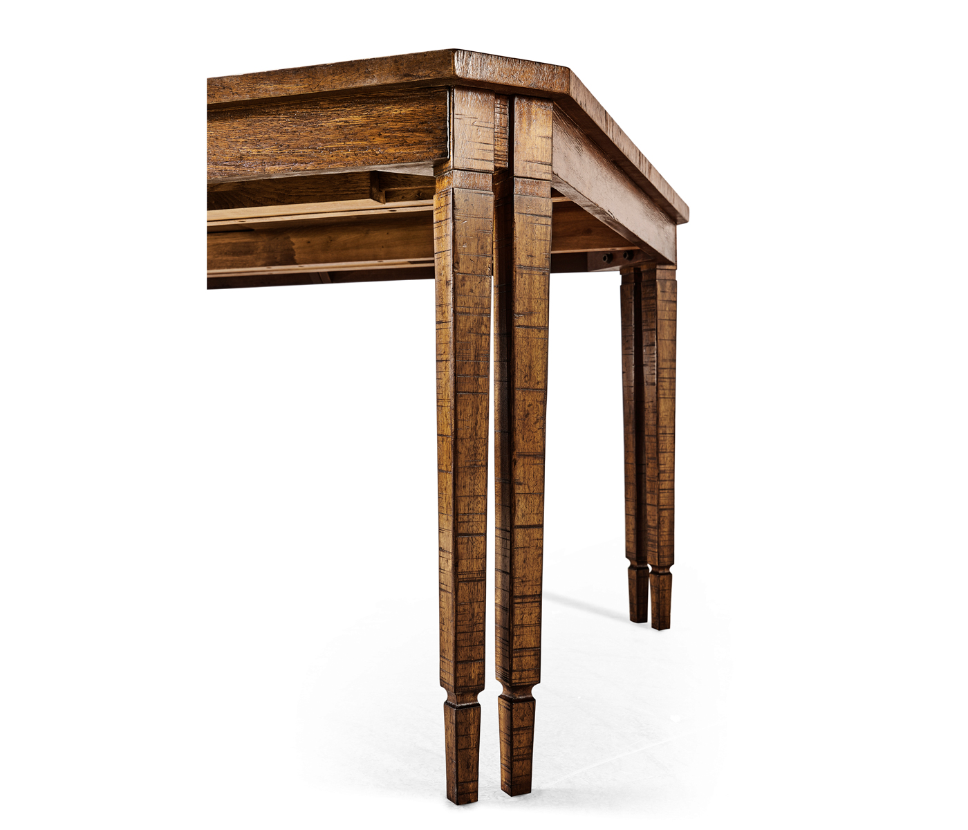 Casual Rectangular Dining Table in Country Walnut