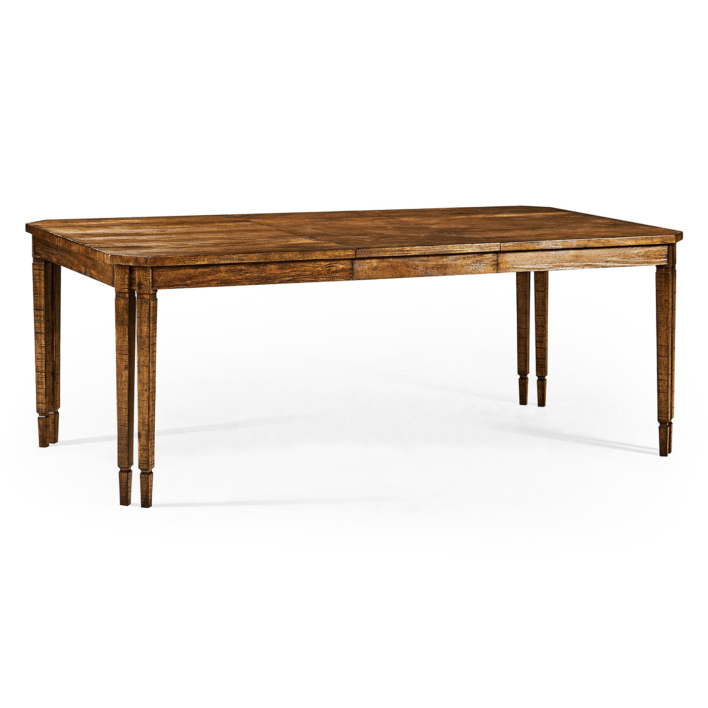 Casual Rectangular Dining Table in Country Walnut 60