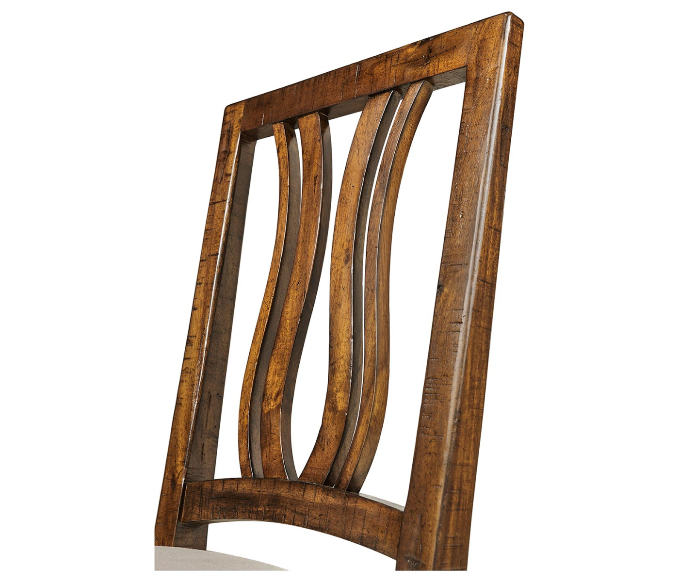 Casual Curved Back Side Chair