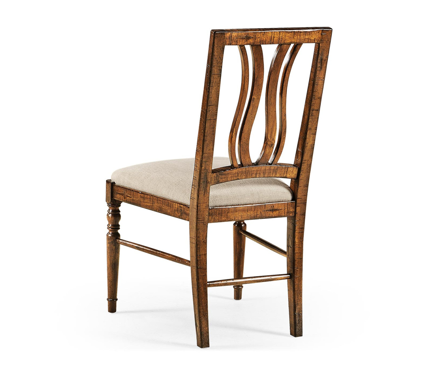 Casual Curved Back Side Chair