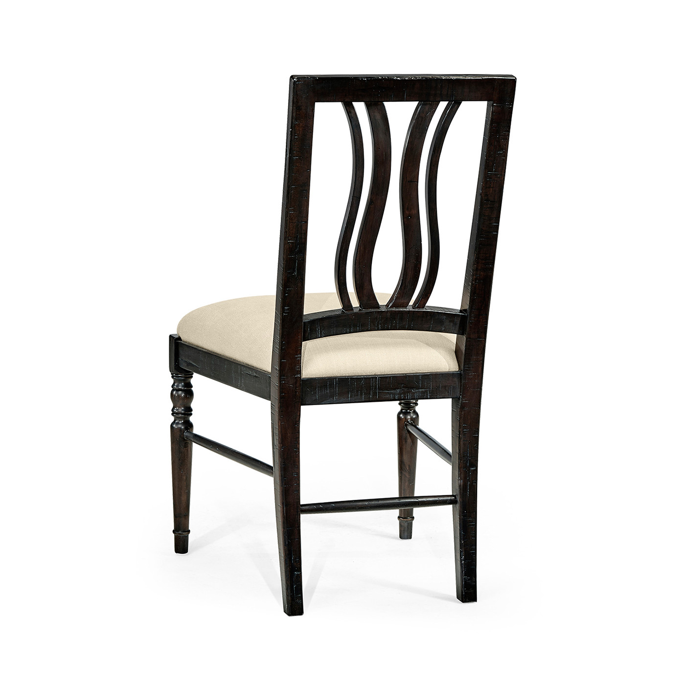 Casual Curved Back Side Chair