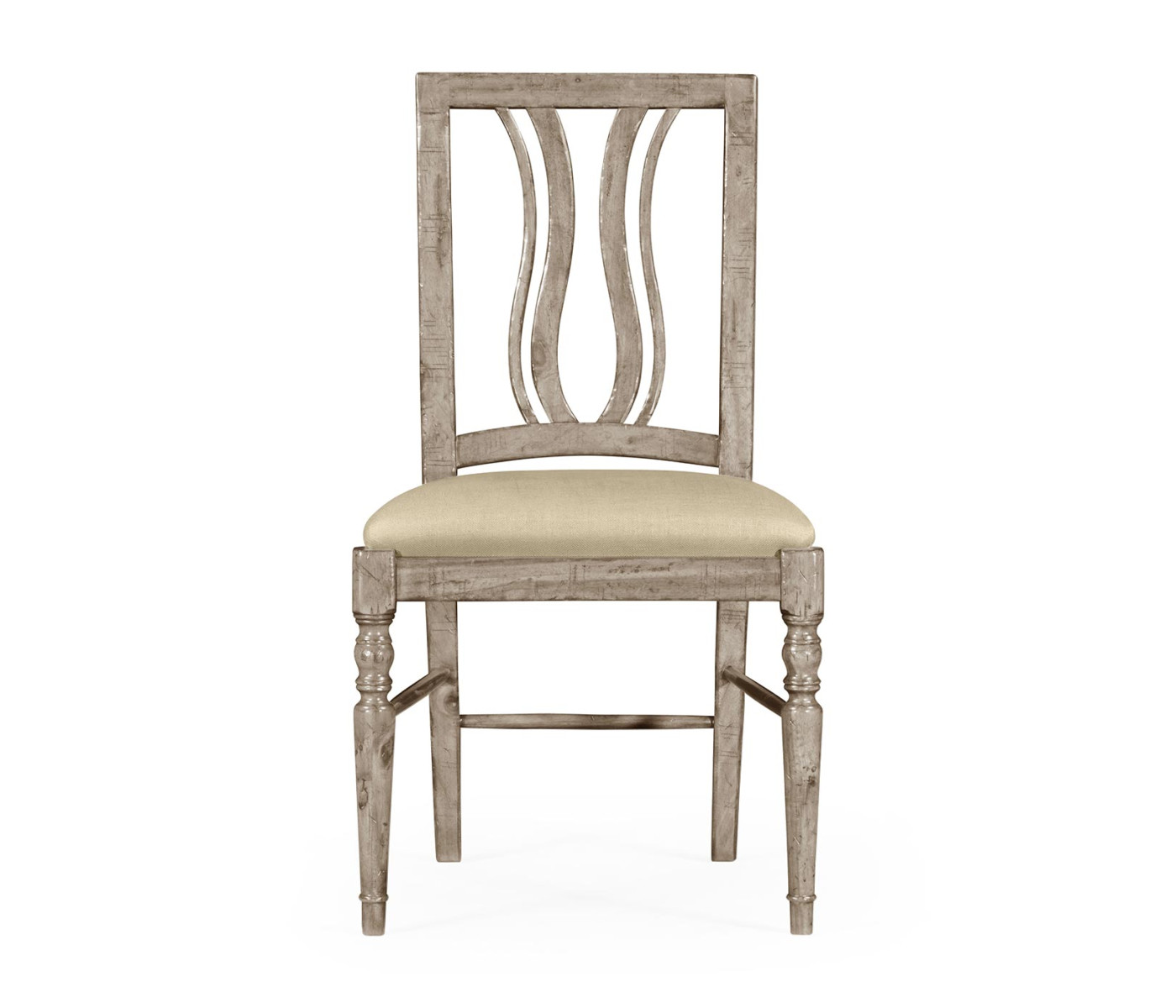 Casual Curved Back Side Chair