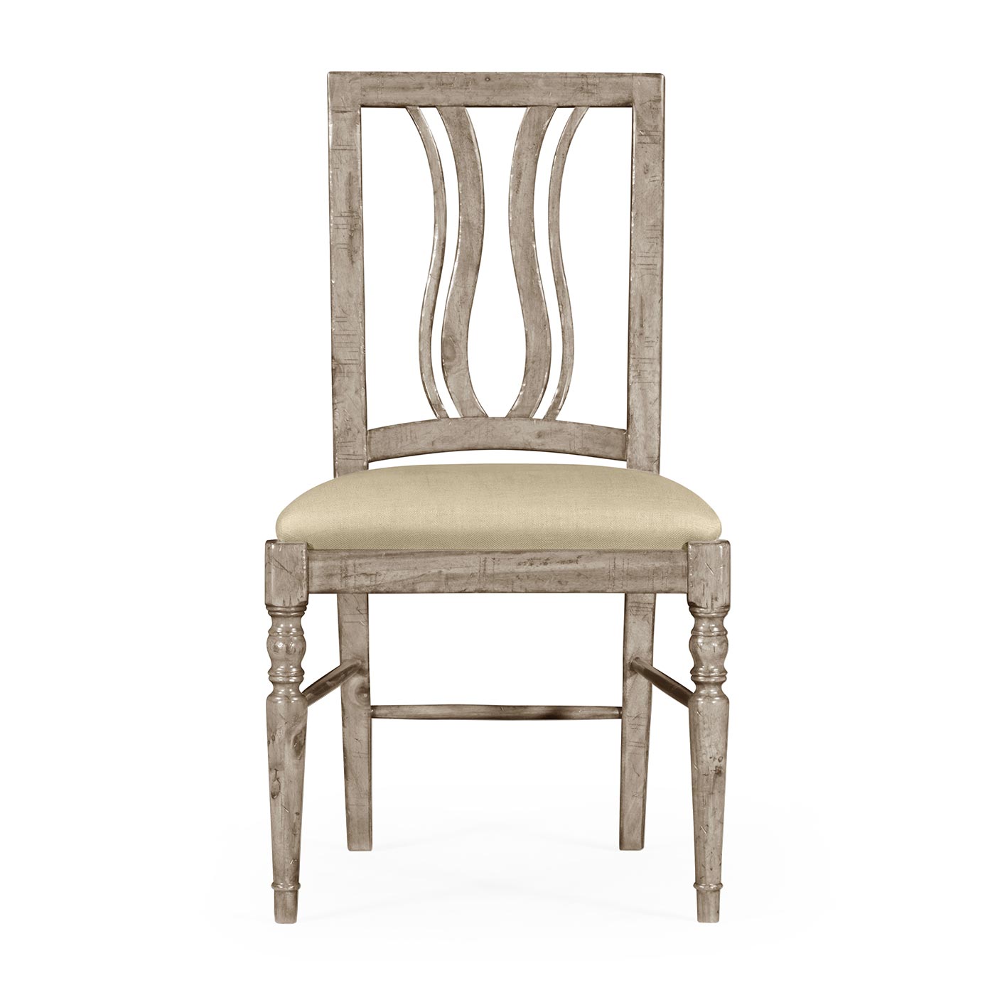 Casual Curved Back Side Chair