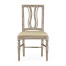Casual Curved Back Side Chair