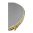 Gilded Iron Round Side Table with An Antique Glass Top