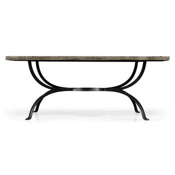 Panelled Square Coffee Table