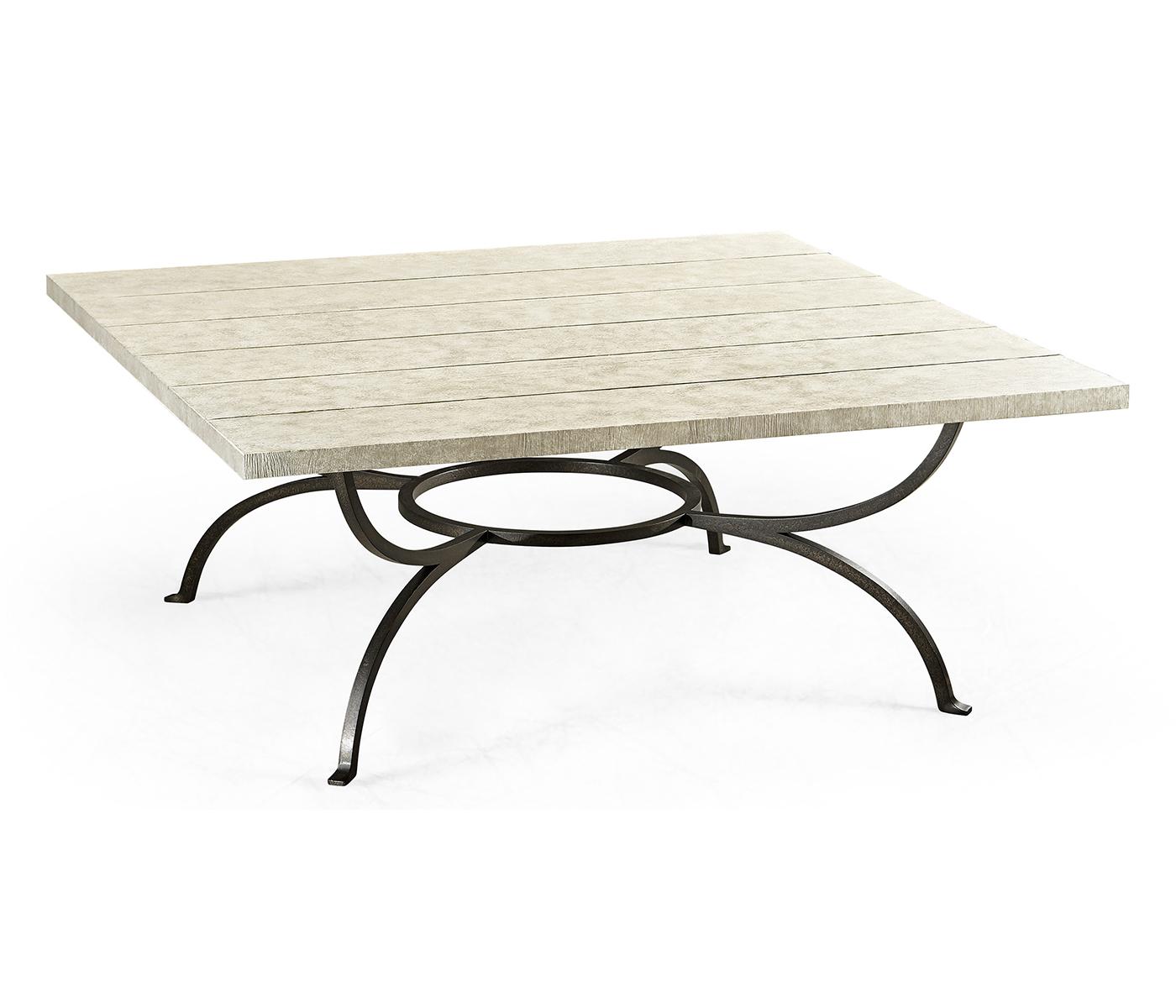 Panelled Square Coffee Table