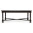 Dark Ale Large Square Parquet Coffee Table