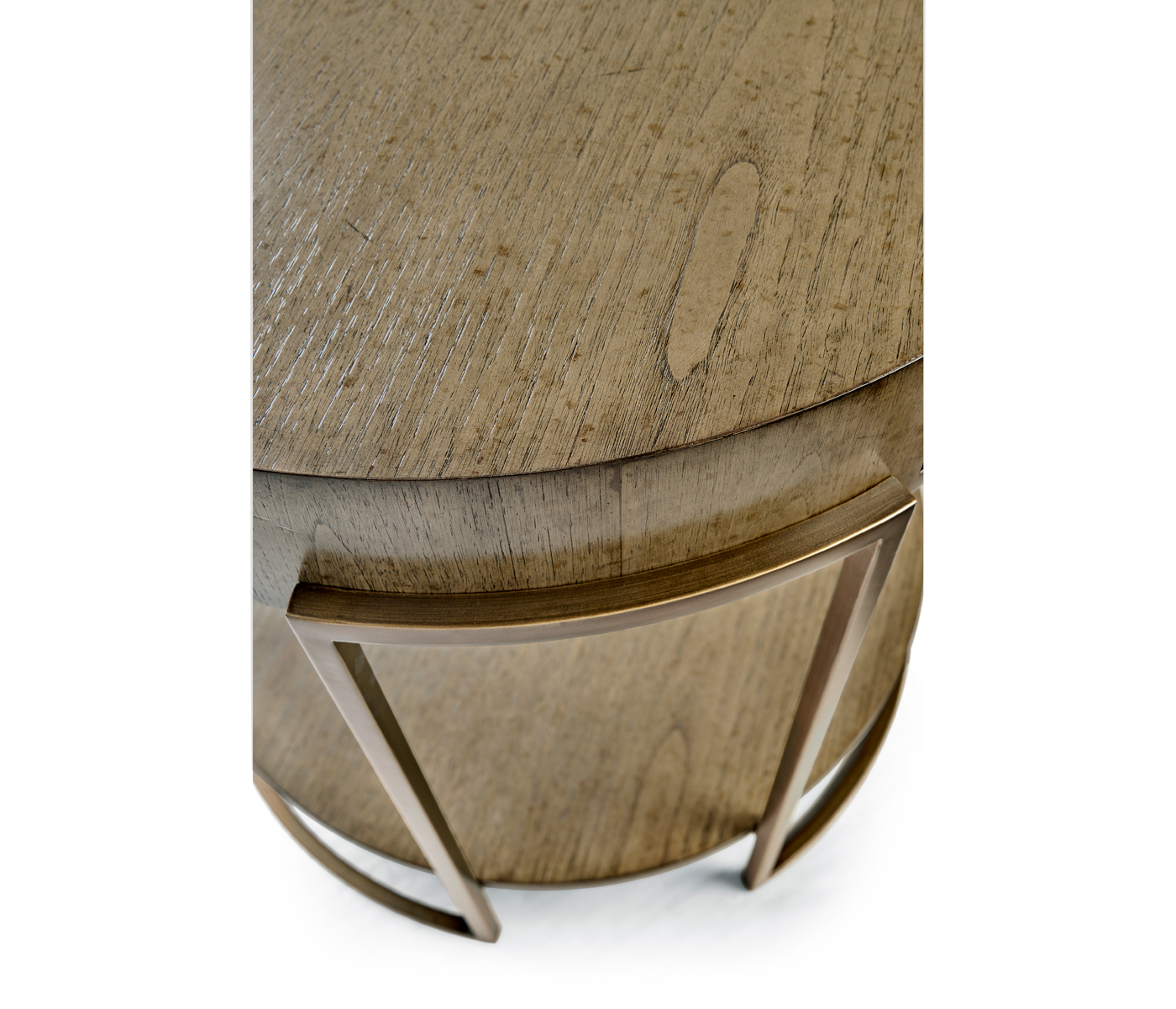 Chestnut Round Side Table