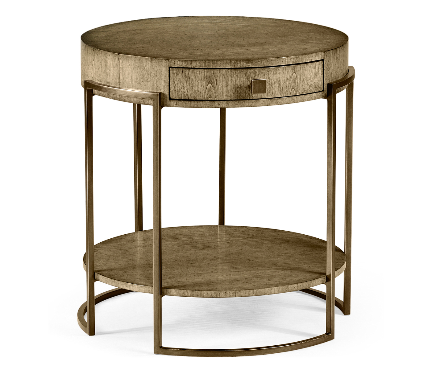 Chestnut Round Side Table
