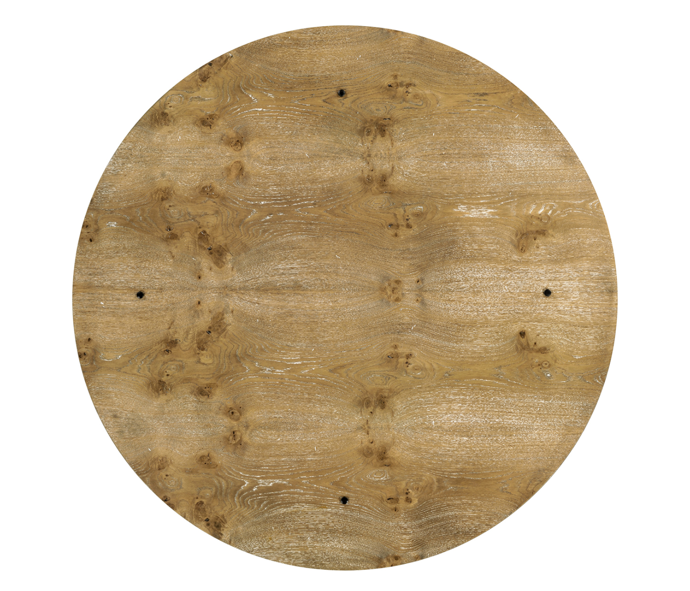 Round Centre Table with Iron Base