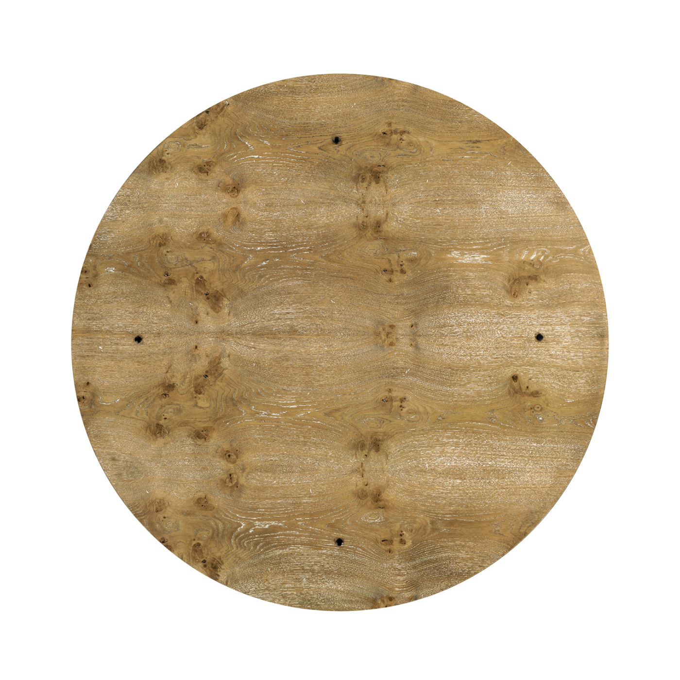 Round Centre Table with Iron Base